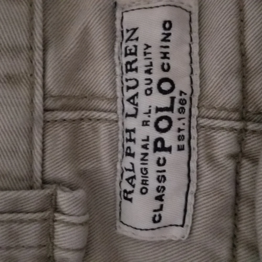 Polo Ralph Lauren Shorts Mens 35 Khaki Cargo 6 Pockets Classic Chino - Picture 5 of 7